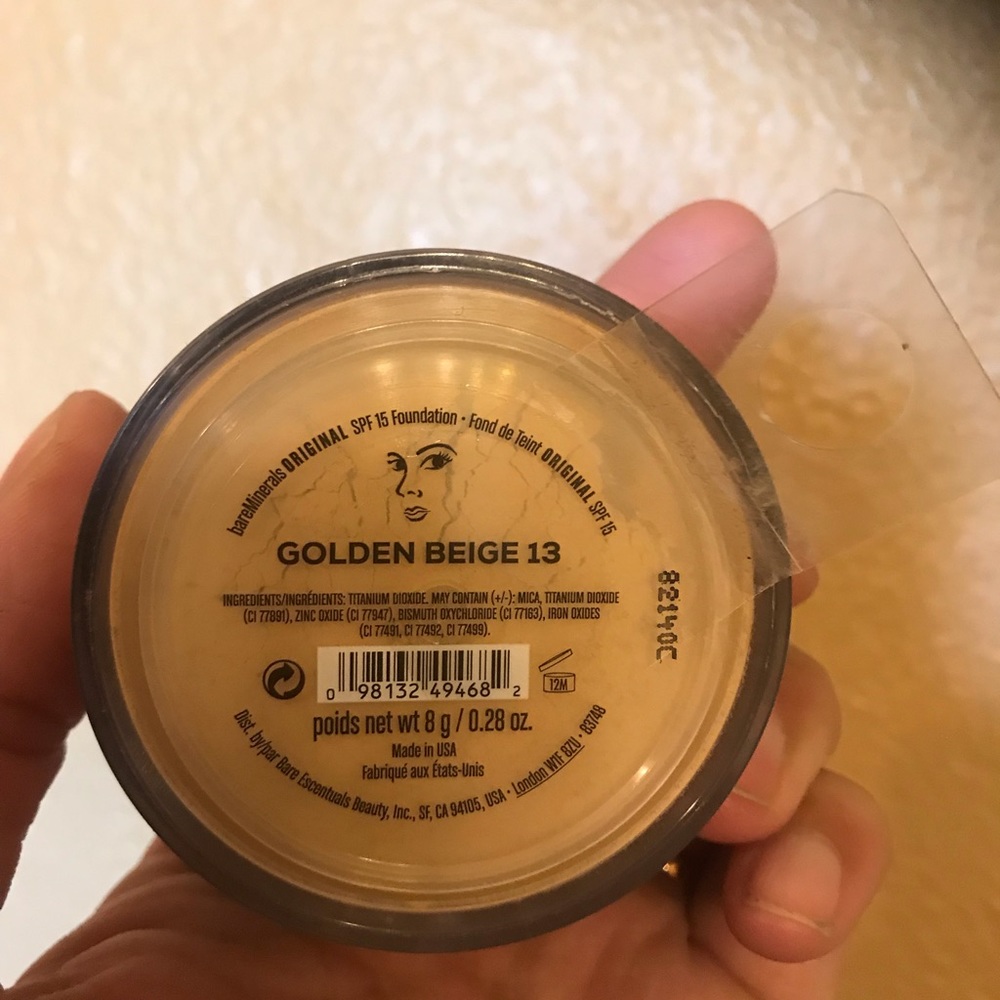 Bare minerals foundation 13